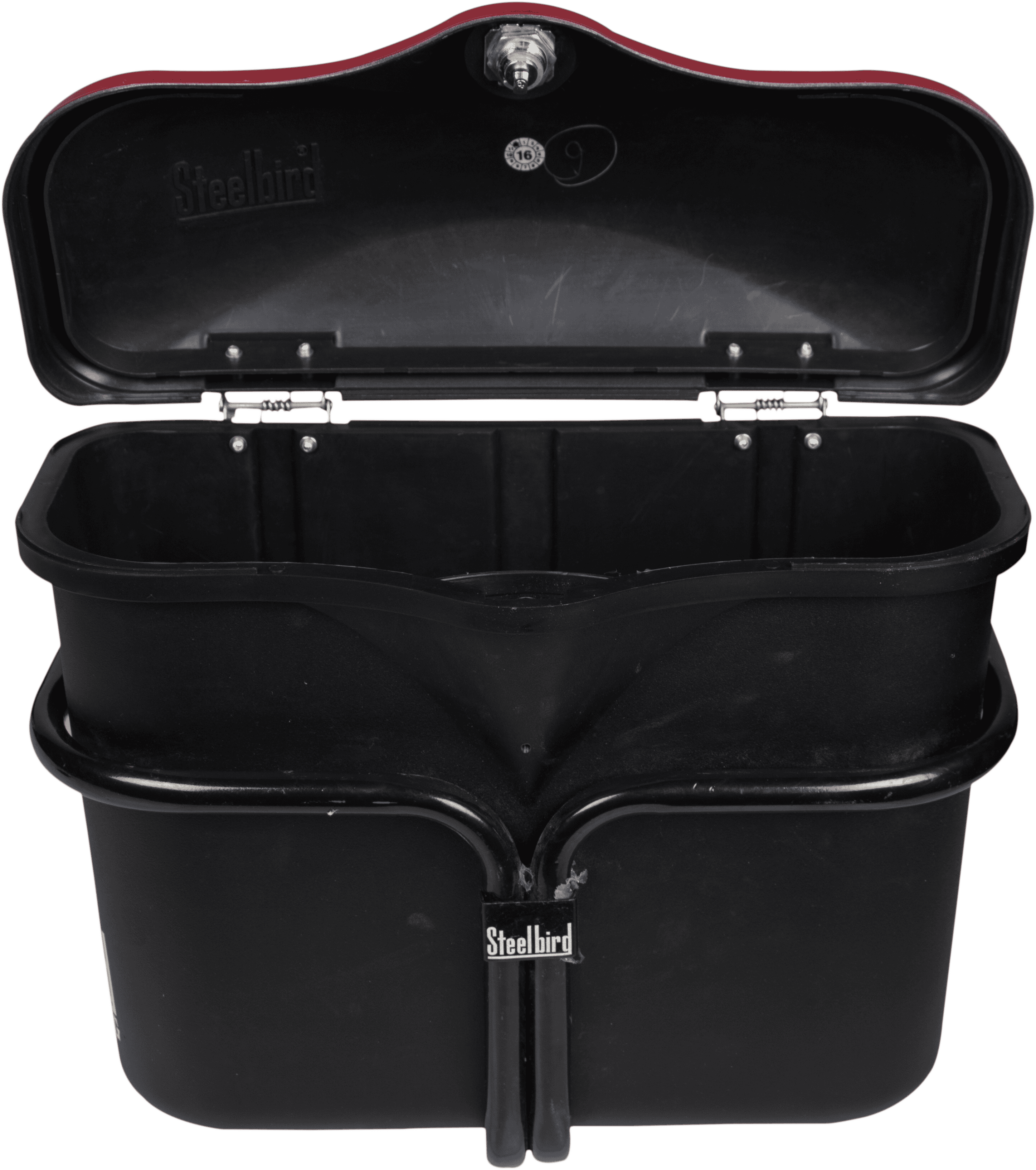 Steelbird Pannier Box SB-516 Cherry Red